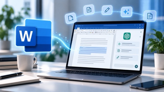اضافهشدن ChatGPT به Microsoft Word در ۱۷ سپتامبر ۲۰۲۶